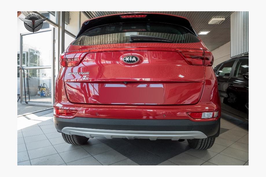 Kia Sportage 2015–2021 Priekšējā un aizmugurējā bampera lūpas uzlikas 2015-2019 V2 (plastmasa) Foto 8