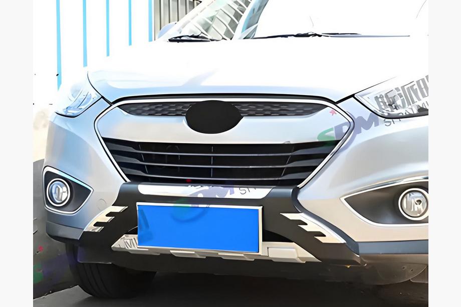 Hyundai IX-35 2010–2015 Priekšējā bufera plastmasas lūpa V2 Image