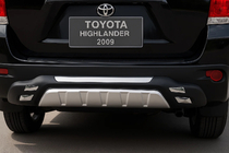 Toyota Highlander 2008–2013 Aizmugurējā difuzora uzlika (2008-2010) foto 1