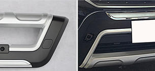 Toyota Highlander 2008–2013 Priekšējais bampera lūpas spoileris (2011-2013) foto 3
