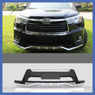 Toyota Highlander 2013–2019 Priekšējā un aizmugurējā spoilera lūpas uzlikas 2014-2017 (2 gab.) foto 5