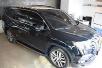Honda Pilot 2015–2022 Oriģinālie sānu sliekšņi (2 gab., alumīnijs) foto 9