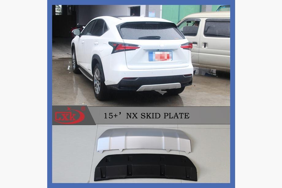 Lexus NX 2014–2021 Priekšējā un aizmugurējā lūpas uzlikas (2 gab.) Foto 3