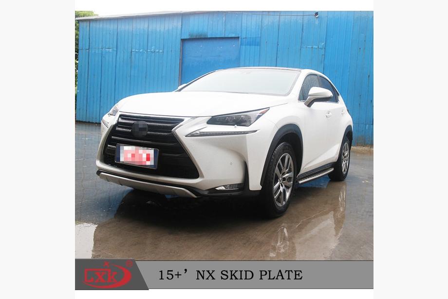Lexus NX 2014–2021 Priekšējā un aizmugurējā lūpas uzlikas (2 gab.) Foto 6