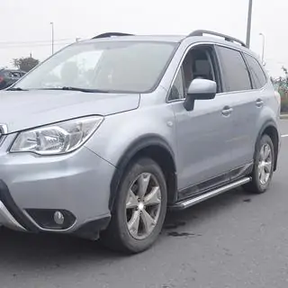 Oriģinālie sānu sliekšņi (2 gab., alumīnijs) Subaru Forester 2013–2018 foto 3