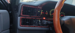 Volvo 850 1991–1997 Instrumentu paneļa uzlikas (1993-1997) Alumīnijs foto 4