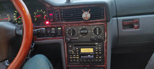Volvo 850 1991–1997 Instrumentu paneļa uzlikas (1993-1997) Alumīnijs foto 5