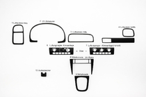 Volvo S40 1995–2004 Instrumentu paneļa uzlikas (2000-2004) foto 1