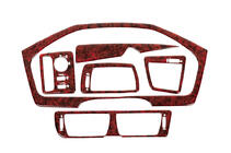 Volvo V70 2000–2007 Instrumentu paneļa uzlikas (2000-2005) Alumīnijs foto 1