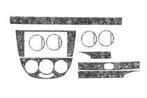 Chevrolet Lacetti 2003–2024 Instrumentu paneļa uzlikas HB/SW (Meric) Alumīnijs foto 2