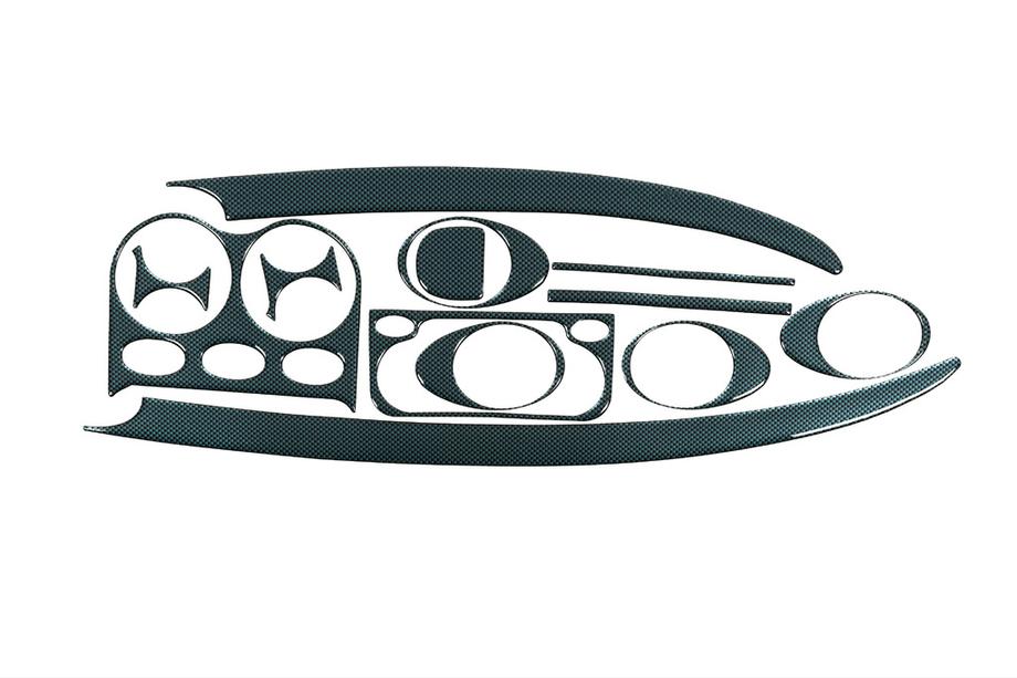 Daewoo Matiz 1998–2008 Instrumentu paneļa uzlikas (1998-2005) Alumīnijs Image