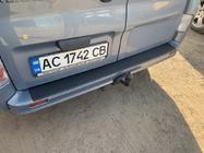 Nissan Primastar 2002–2014 Aizmugurējā bufera aizsarguzlika DDU (ABS) foto 10