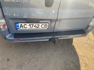 Nissan Primastar 2002–2014 Aizmugurējā bufera aizsarguzlika DDU (ABS) foto 9