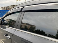 Kia Sportage 2015–2021 Logu vēja deflektori ar hromētu līstīti (4 gab., Niken) foto 2