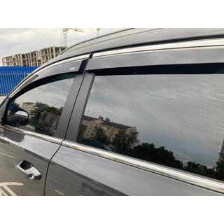 Logu vēja deflektori ar hromētu līstīti (4 gab., Niken) Kia Sportage 2015–2021 foto 2