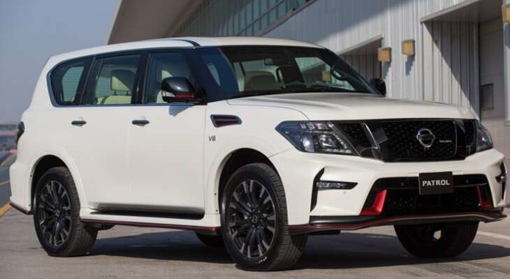 Atjauninātā Nissan Patrol apvidus auto apskats