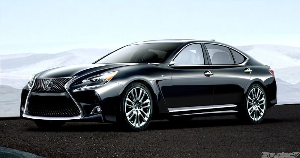 Lexus prezentēs jaudīgāko LS sedanu