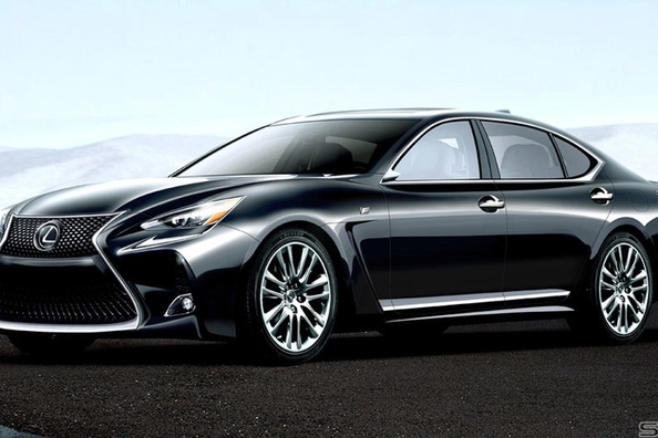 Lexus prezentēs jaudīgāko LS sedanu