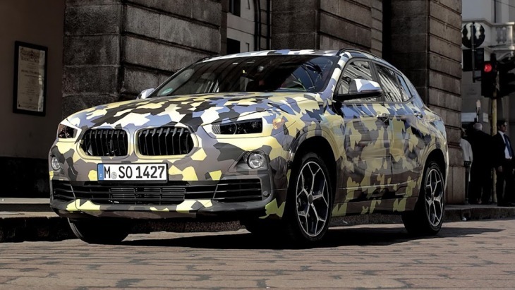Milānā parādīja jauno krosoveru-kupeju BMW X2