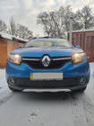 Renault Logan MCV 2013–2022 Ziemas apakšējais radiatora režģa aizsegs (2013-2015) Glancēta foto 5