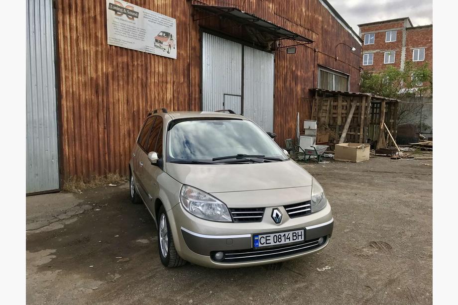 Renault Scenic/Grand 2003–2009 Hromēti jumta reliņi (2 gab.) Garā versija (Grande) Foto 10