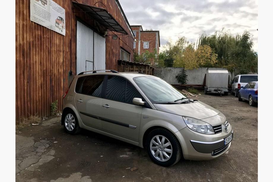 Renault Scenic/Grand 2003–2009 Hromēti jumta reliņi (2 gab.) Garā versija (Grande) Foto 9