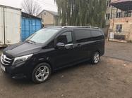 Mercedes Vito W639 2004–2014 Pelēki jumta reliņi Skyport (pilnmetāla) Gara riteņu bāze (EXTRALONG) foto 6
