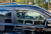 Lexus GX460 2009–2023 Logu vēja deflektori 11 cm (4 gab., HIC) foto 2