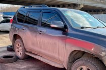 Lexus GX460 2009–2023 Logu vēja deflektori 11 cm (4 gab., HIC) foto 12