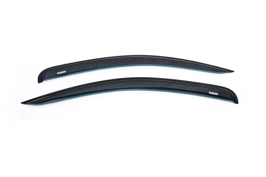 Ford Custom 2013–2022 Logu vēja deflektori (2 gab., Niken) Image