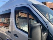 Volkswagen Crafter 2006–2016 Logu vēja deflektori (2 gab., Niken) foto 5