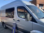 Volkswagen Crafter 2006–2016 Logu vēja deflektori (2 gab., Niken) foto 6