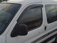 Citroen Berlingo 1996–2008 Logu vēja deflektori (2 gab., Sunplex Sport) foto 3