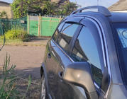 Chevrolet Captiva 2006–2019 Logu vēja deflektori ar hromētu līsti (4 gab., Niken) foto 5