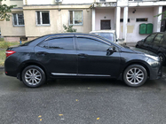 Toyota Corolla 2013–2019 Logu vēja deflektori ar hromētu līsti (4 gab., Niken) foto 1