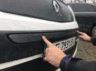 Renault Kangoo 2008–2020 Ziemas augšējais radiatora restes pārsegs (2008-2013) Matēta foto 4
