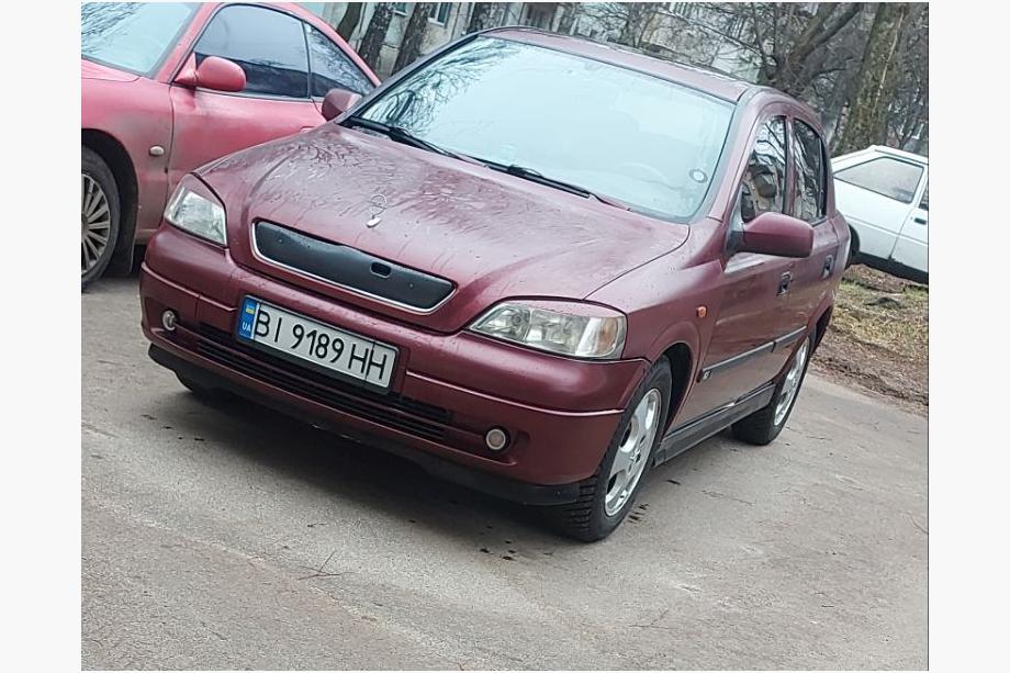 Opel Astra G Classic 1998–2012 Ziemas radiatora reste Glancēta Image