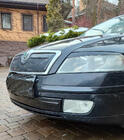 Skoda Octavia II A5 2006–2010 Ziemas pārsegs radiatora restei (apakšējais) Glancēta foto 2