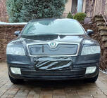 Skoda Octavia II A5 2006–2010 Ziemas pārsegs radiatora restei (apakšējais) Glancēta foto 1