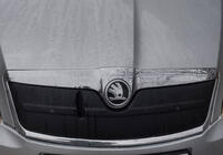 Skoda Octavia II A5 2010–2013 Ziemas pārsegs radiatora restei (augšējais) foto 2