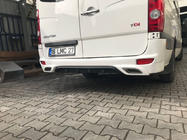 Mercedes Sprinter W906 2006–2018 Aizmugurējā bampera uzlika V2 (krāsošanai) foto 3