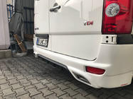 Mercedes Sprinter W906 2006–2018 Aizmugurējā bampera uzlika V2 (krāsošanai) foto 2