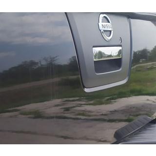 Bagāžnieka roktura uzlika (nerūsējošais tērauds) Nissan Navara 2006–2015 foto 2