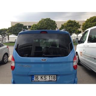 Spoileris V1 (krāsošanai) Ford Courier 2014–2023 foto 2
