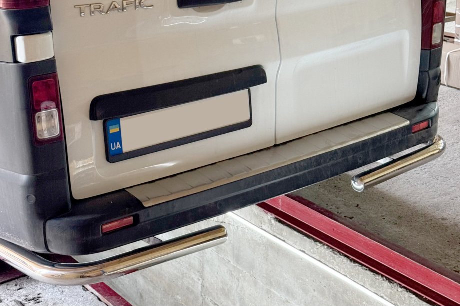 Renault Trafic 2015– Aizmugurējie stūru elementi (2 gab., nerūsējošais tērauds) Image