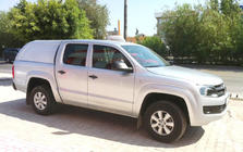 Volkswagen Amarok 2010–2022 Kravas kastes hardtops PANELVAN foto 2