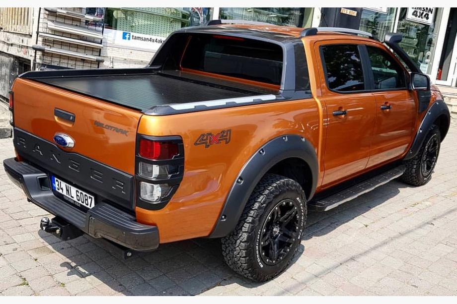 Ford Ranger 2011–2022 kravas kastes rullo pārsegs Foto 4