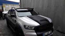 Ford Ranger 2011–2022 LED vējstikla vizieris V1 foto 2