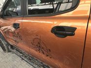 Ford Ranger 2011–2022 Uzliku komplekts 2015+ (melns ABS) foto 2