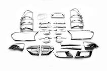 Ford Ranger 2011–2022 Apdares uzliku komplekts 2015+ (hroms ABS) foto 2
